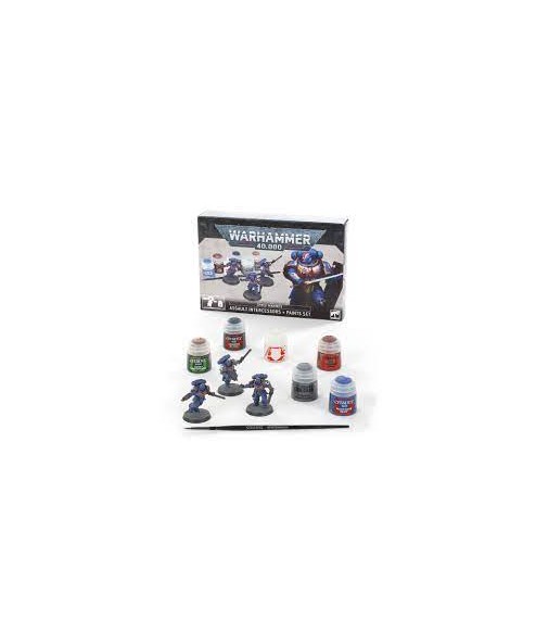 SPACE MARINES Assault Intercessors + Paints Set