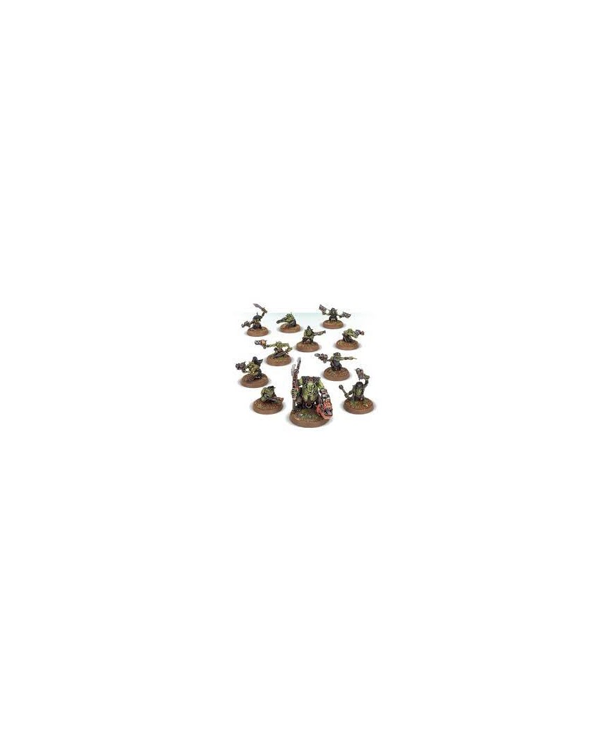 Games Workshop Orks Runtherd And Gretchin – 10 Gretchin & 1 Runtherd, Kunststoff-Miniaturen